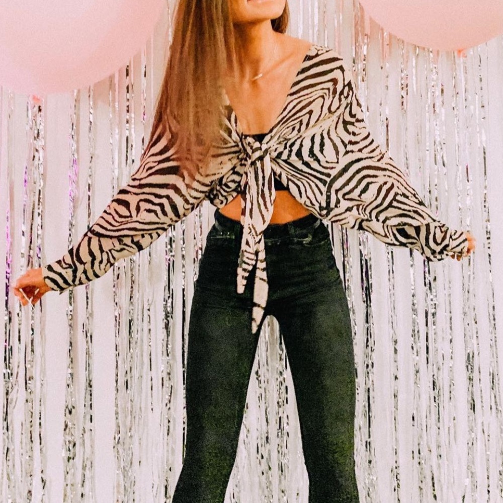 Cotton Candy LA top